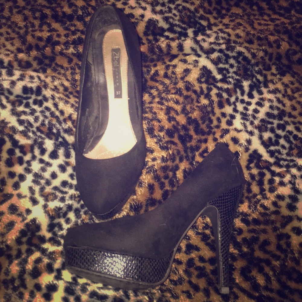 Shoes that are used.